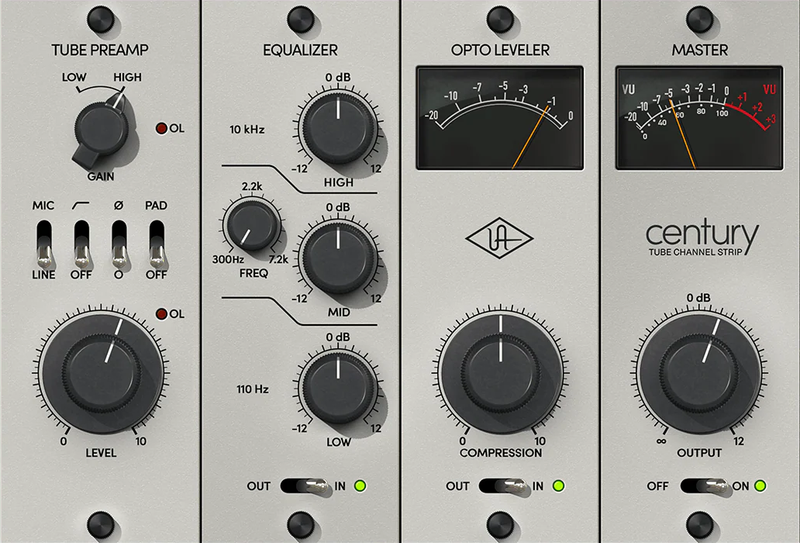 UA 610 Tube Preamp & EQ Collection by Universal Audio | plugins.audio